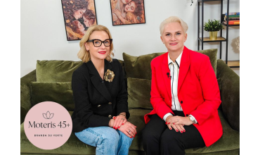 MOTERIMS 45+ pokalbis su Orijana Mašale